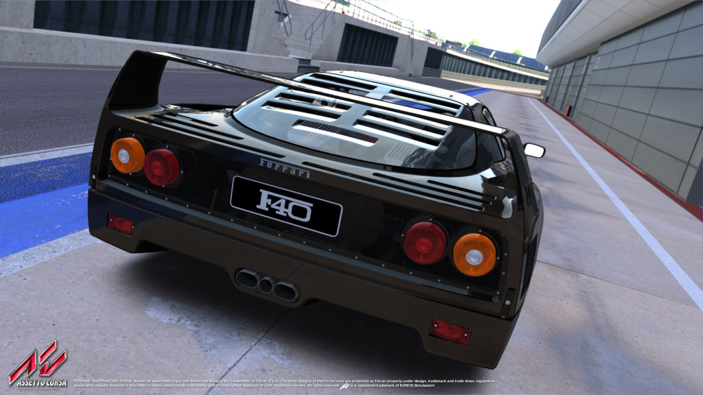 Immagine pubblicata in relazione al seguente contenuto: Nuovi screenshots del game Assetto Corsa dedicati alla Ferrari F40 | Nome immagine: news19247_Assetto-Corsa-Ferrari-F40-screenshot_6.jpg