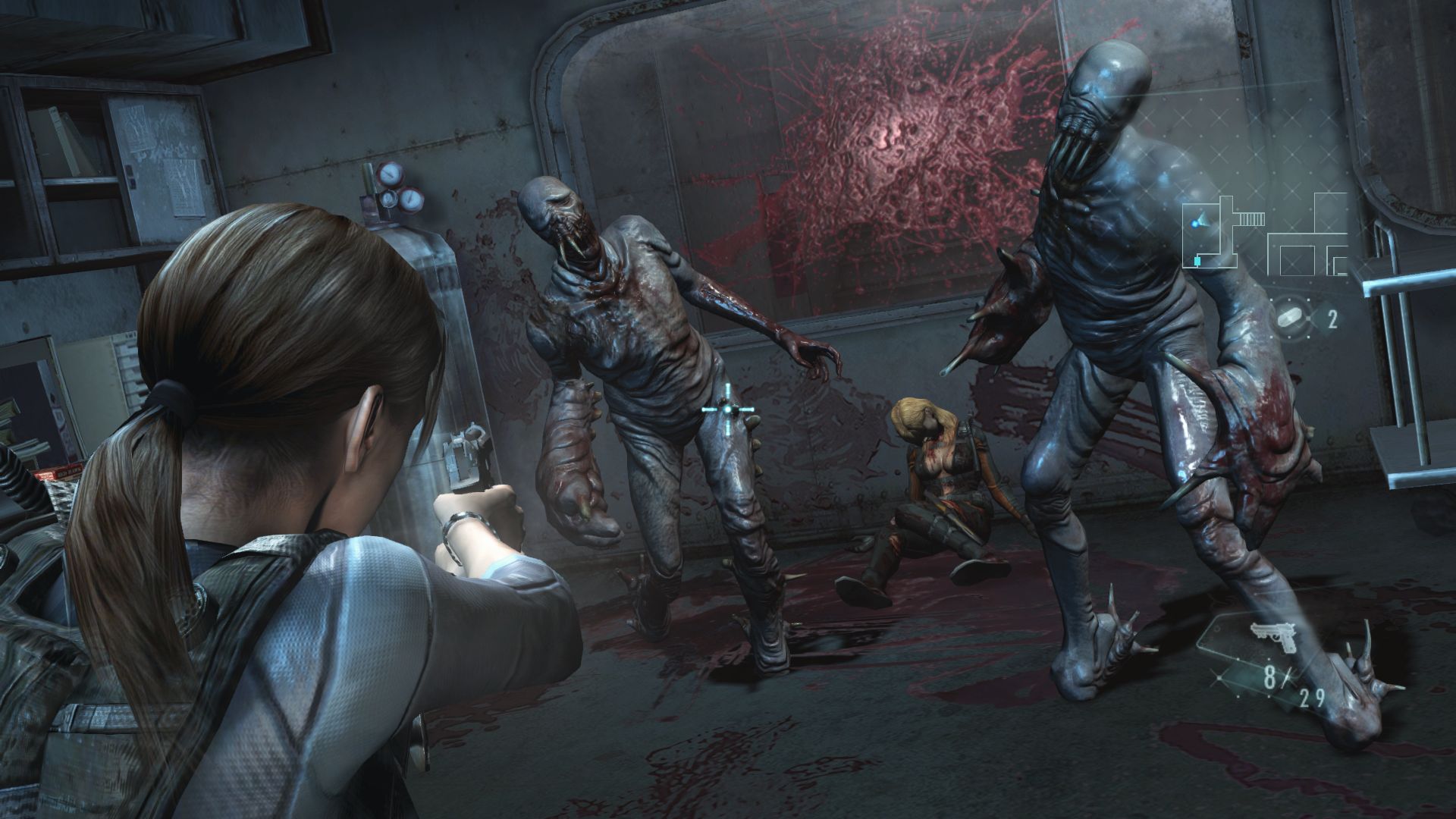 Immagine pubblicata in relazione al seguente contenuto: Requisiti di sistema e screenshot di Resident Evil: Revelations | Nome immagine: news19283_Resident-Evil-Revelations-PC-screenshot_1.jpg