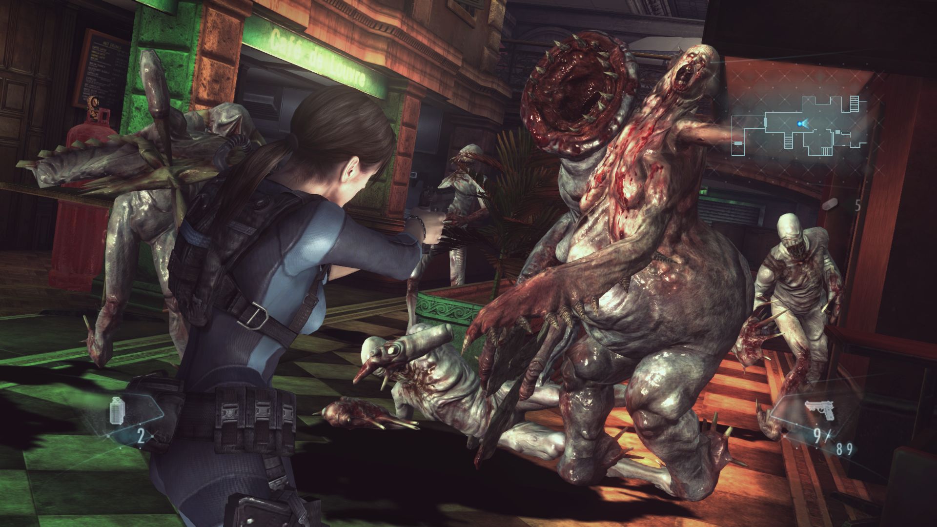 Immagine pubblicata in relazione al seguente contenuto: Requisiti di sistema e screenshot di Resident Evil: Revelations | Nome immagine: news19283_Resident-Evil-Revelations-PC-screenshot_2.jpg