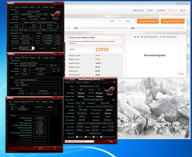 Media asset in full size related to 3dfxzone.it news item entitled as follows: ASUS, 4 record mondiali in 3DMark con le GTX Titan in four-way SLI | Image Name: news19291_ASUS-GeForce-GTX-Titan-World-Record-3D-Mark_4.jpg