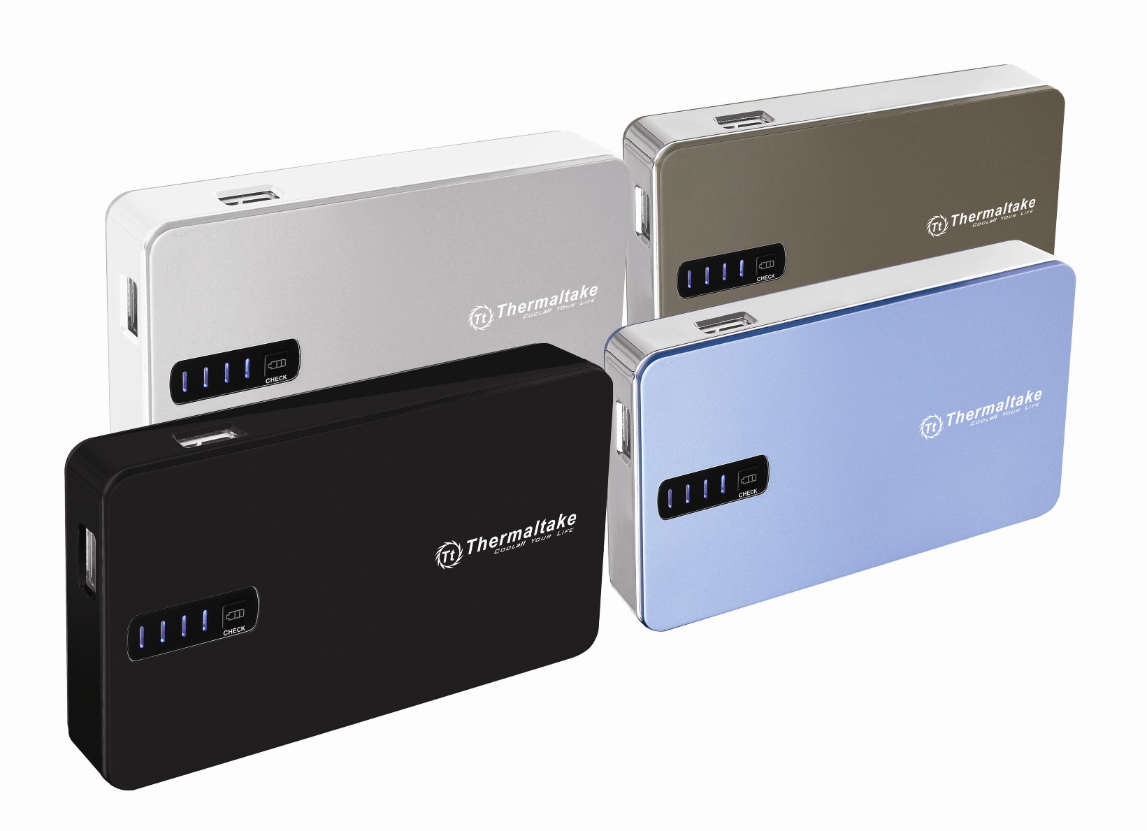 Immagine pubblicata in relazione al seguente contenuto: Thermaltake annuncia un Portable Power Pack da 8400mAh | Nome immagine: news19341_Thermaltake-8400mAh-Portable-Power-Pack_1.jpg