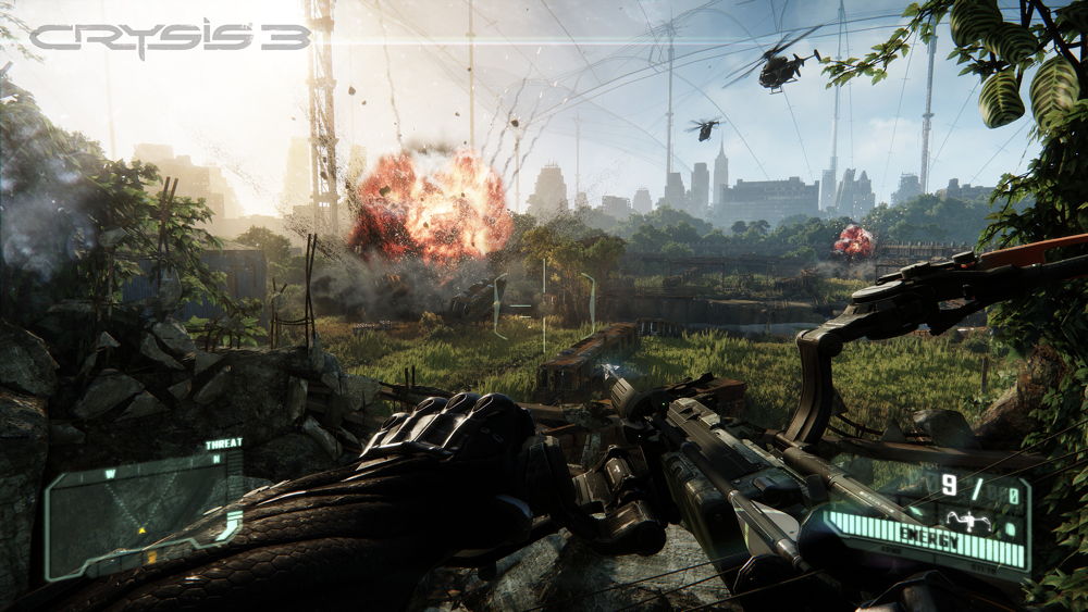 Media asset in full size related to 3dfxzone.it news item entitled as follows: In un game la grafica conta pi del gameplay: se lo dice Crytek... | Image Name: news19342_Crysis-3_2.jpg