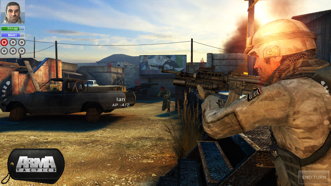 Immagine pubblicata in relazione al seguente contenuto: NVIDIA mostra il game Arma Tactics per Project SHIELD e Tegra 4 | Nome immagine: news19347_Arma-Tactics-screenshot_1.jpg