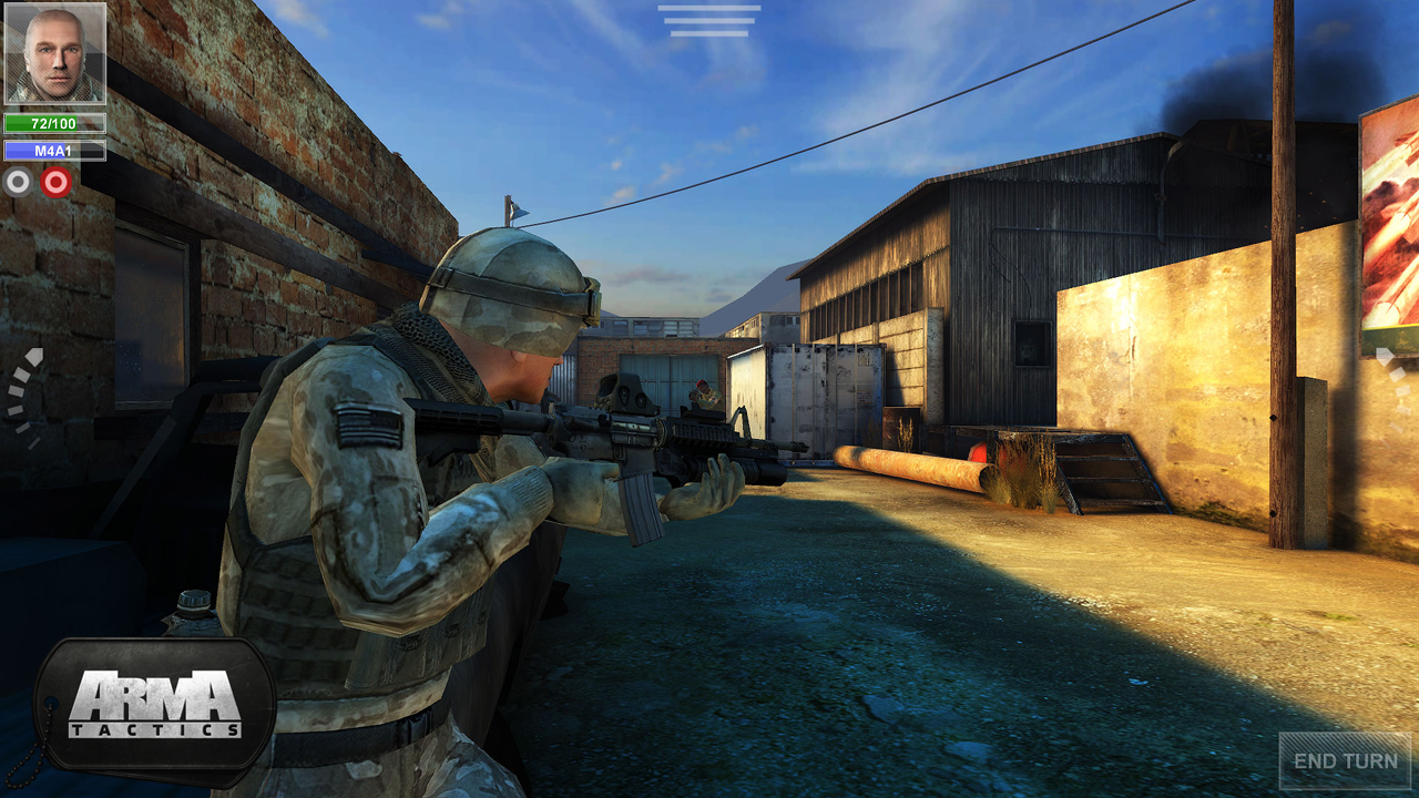 Immagine pubblicata in relazione al seguente contenuto: NVIDIA mostra il game Arma Tactics per Project SHIELD e Tegra 4 | Nome immagine: news19347_Arma-Tactics-screenshot_2.jpg