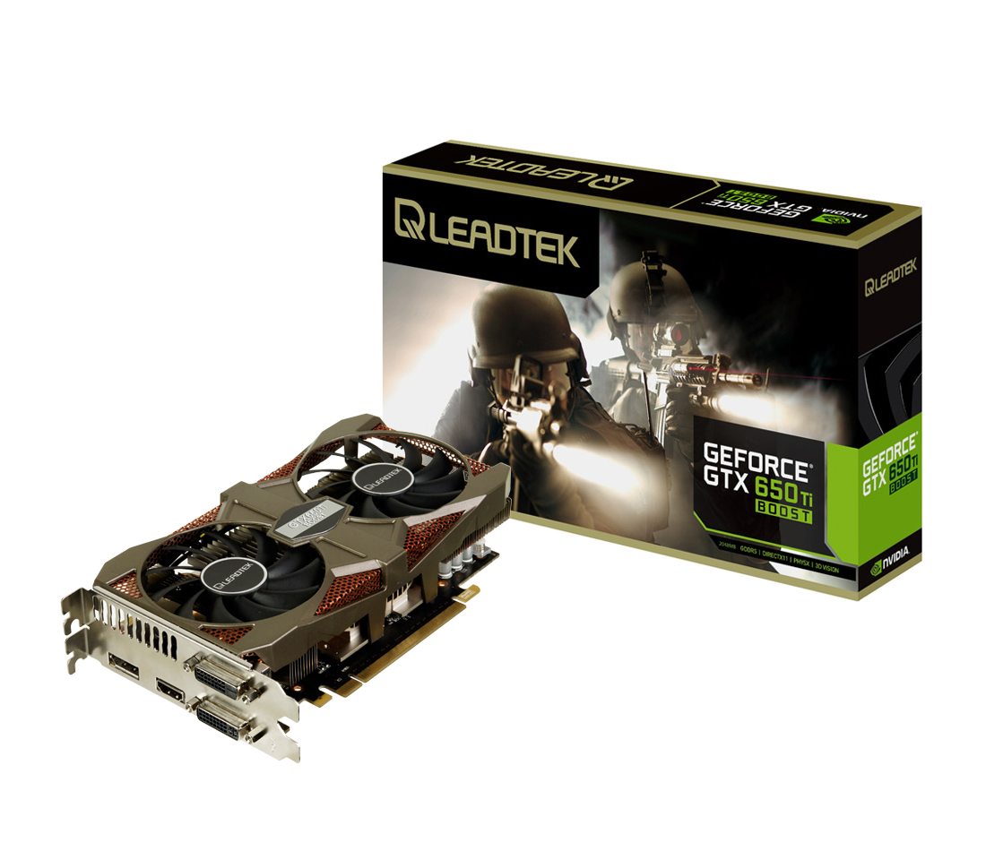 Immagine pubblicata in relazione al seguente contenuto: Leadtek lancia la GeForce GTX 650 Ti Boost 2GB HURRICANE II OC | Nome immagine: news19461_Leadtek-GeForce-GTX-650-Ti-Boost-2GB-HURRICANE-II-OC_2.jpg