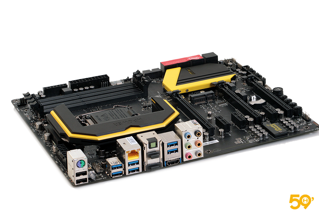 Immagine pubblicata in relazione al seguente contenuto: Foto e specifiche della motherboard MSI Z77 MPower per cpu Haswell | Nome immagine: news19525_MSI-Z87-MPower_1.jpg