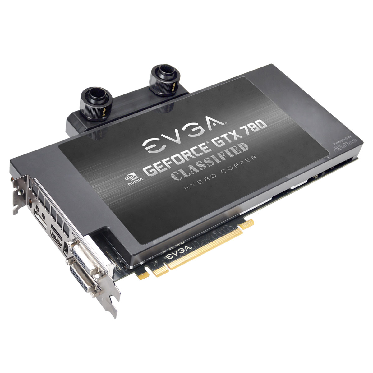Immagine pubblicata in relazione al seguente contenuto: EVGA annuncia due top card GeForce GTX 780 con Hydro Copper | Nome immagine: news19600_EVGA-GeForce-GTX-780-Watercooler_1.jpg