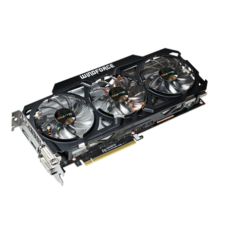 Immagine pubblicata in relazione al seguente contenuto: GIGABYTE lancia la card GeForce GTX 770 WindForce 3X OC 4GB | Nome immagine: news19717_GeForce-GTX-770-WindForce-3X-OC-4GB_1.png