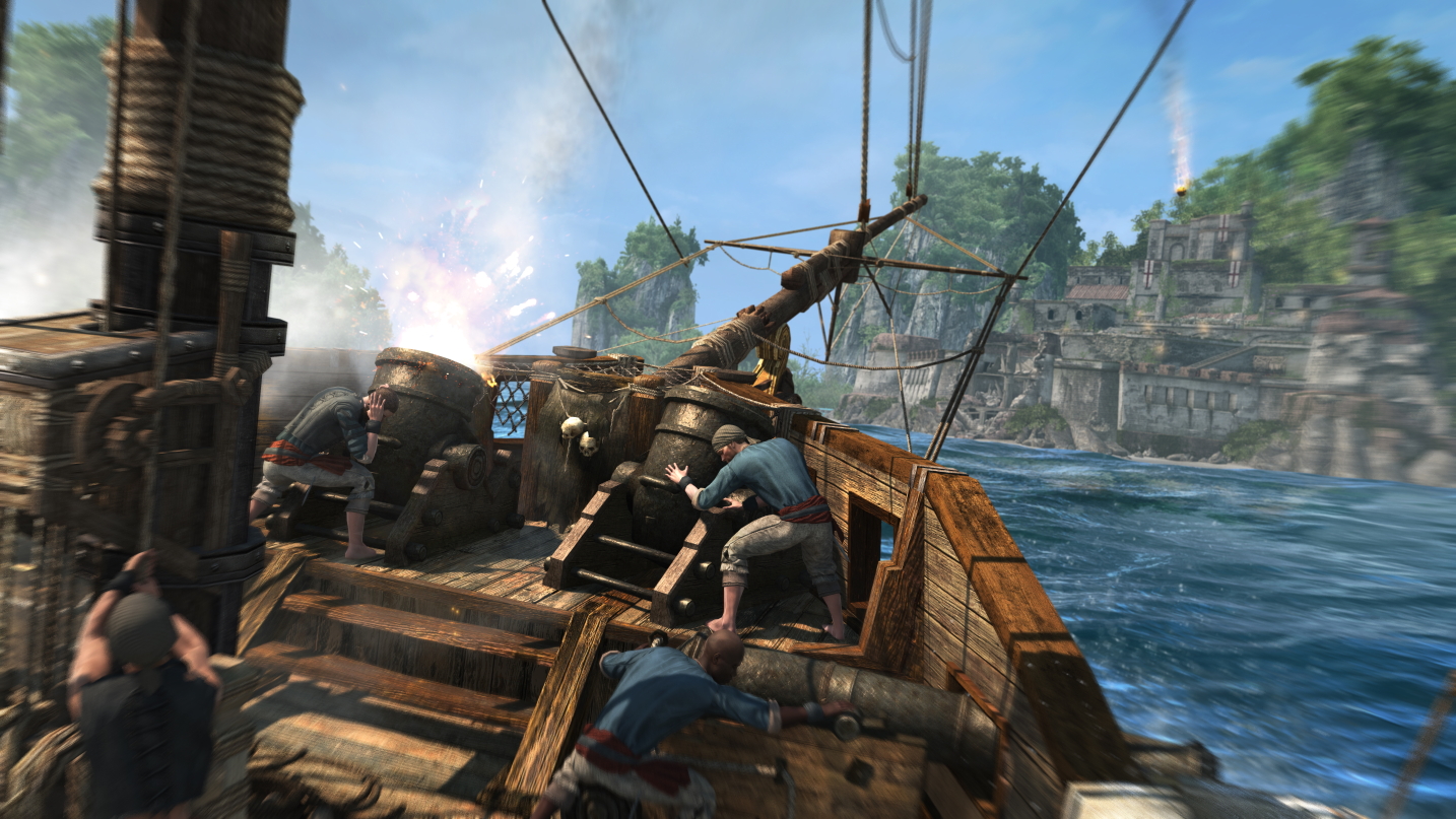 Immagine pubblicata in relazione al seguente contenuto: Nuovi screenshot in-game di Assassin's Creed IV: The Black Flag | Nome immagine: news19883_assassins-creed-4-screenshots_2.jpg