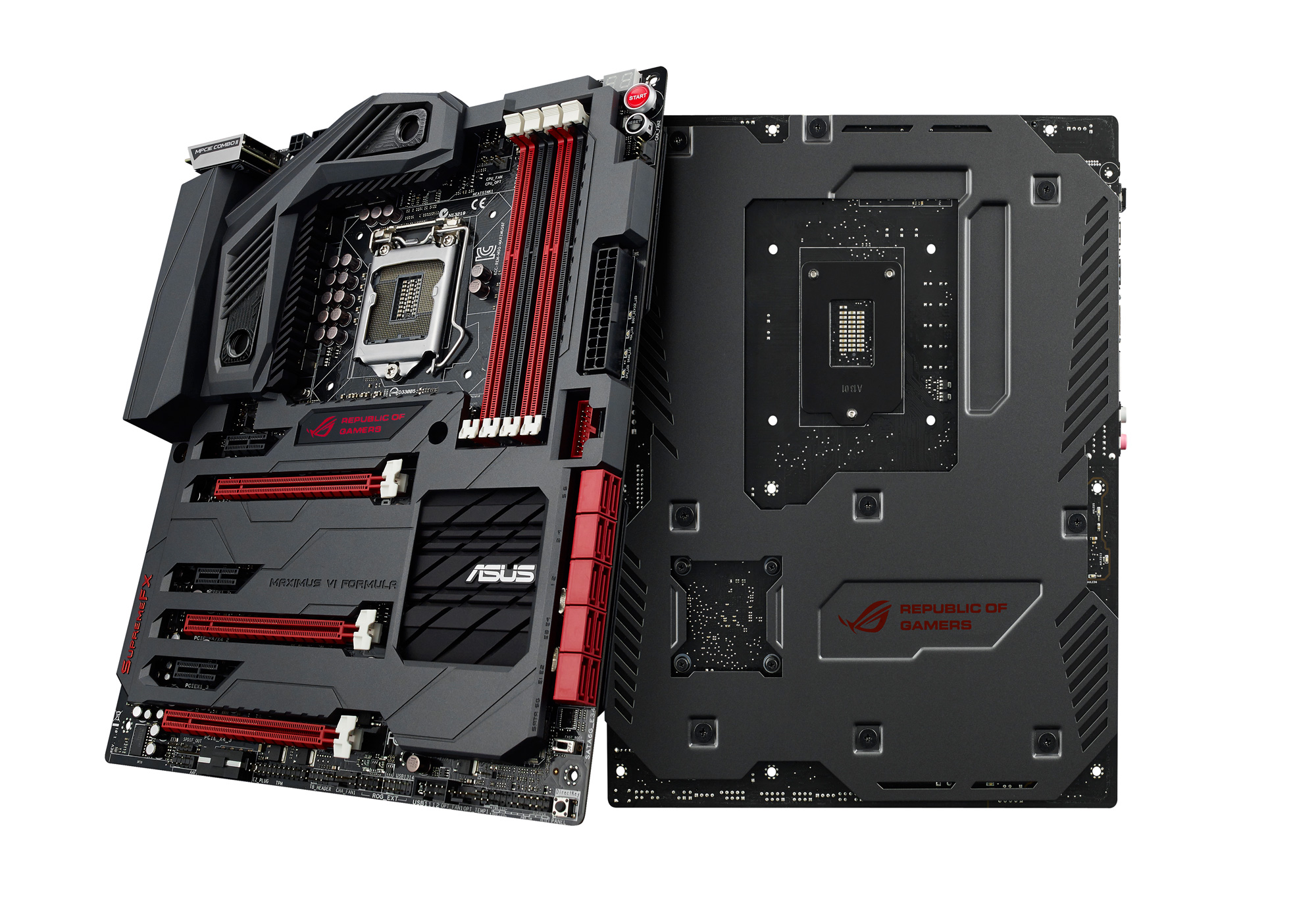 Media asset in full size related to 3dfxzone.it news item entitled as follows: ASUS lancia la gaming motherboard ROG Maximus VI Formula | Image Name: news19897_ASUS-ROG-Maximus-VI-Formula_4.jpg