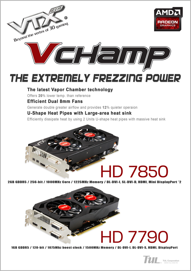 Immagine pubblicata in relazione al seguente contenuto: VTX3D lancia la video card Radeon HD 7850 VChamp 2GB G-DDR5 | Nome immagine: news19949_VTX3D_Radeon-HD-7850-V-Champ_5.jpg