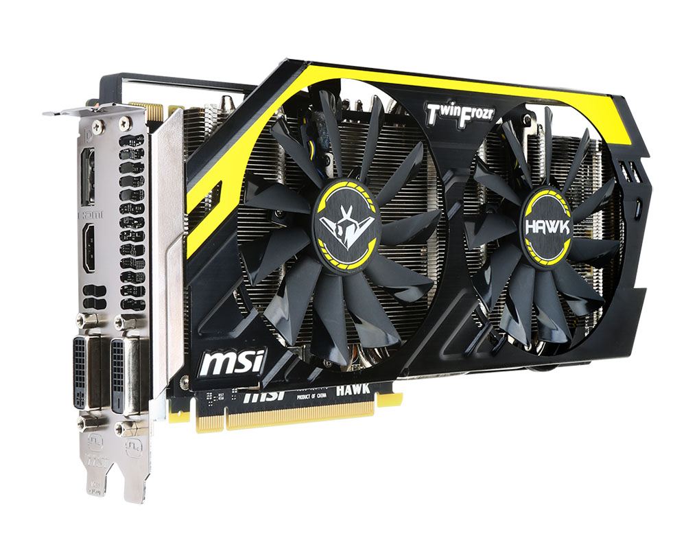 Immagine pubblicata in relazione al seguente contenuto: MSI lancia la card GeForce GTX 760 HAWK per gamer e overclocker | Nome immagine: news19959_MSI-GeForce-GTX-760-HAWK_1.jpg