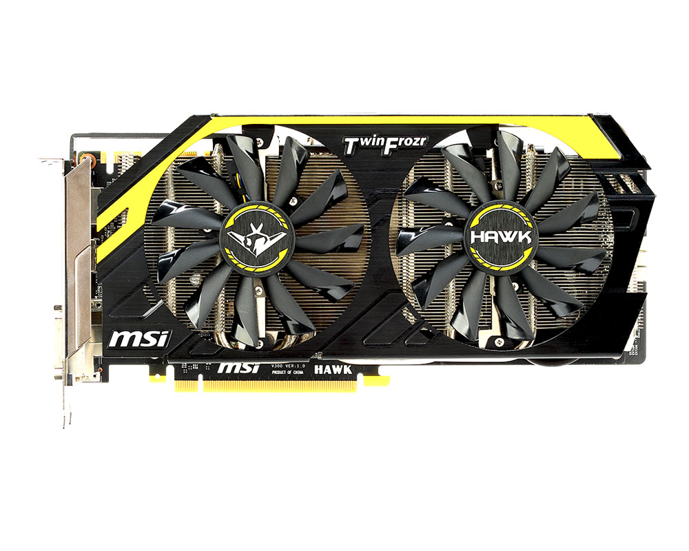 Immagine pubblicata in relazione al seguente contenuto: MSI lancia la card GeForce GTX 760 HAWK per gamer e overclocker | Nome immagine: news19959_MSI-GeForce-GTX-760-HAWK_2.jpg
