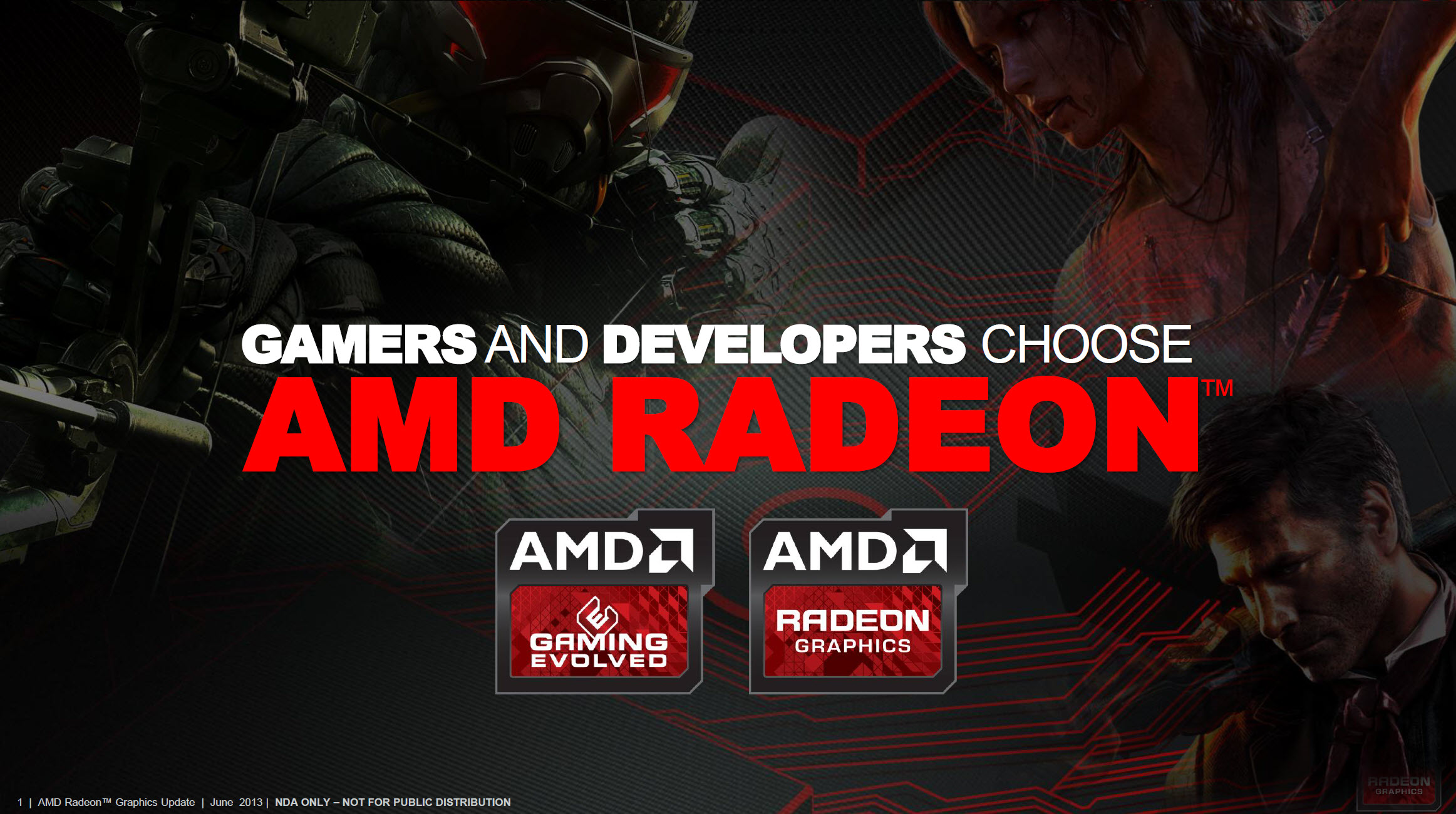 Media asset in full size related to 3dfxzone.it news item entitled as follows: Le nuove Radeon high-end con gpu Hawaii sul mercato a ottobre | Image Name: news19987_AMD-Radeon-Gamers-and-Developers-Spot_1.jpg