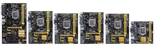 Risorsa grafica - foto, screenshot o immagine in genere - relativa ai contenuti pubblicati da unixzone.it | Nome immagine: news20015_ASUS-H81-Series-Motherboards_1.jpg