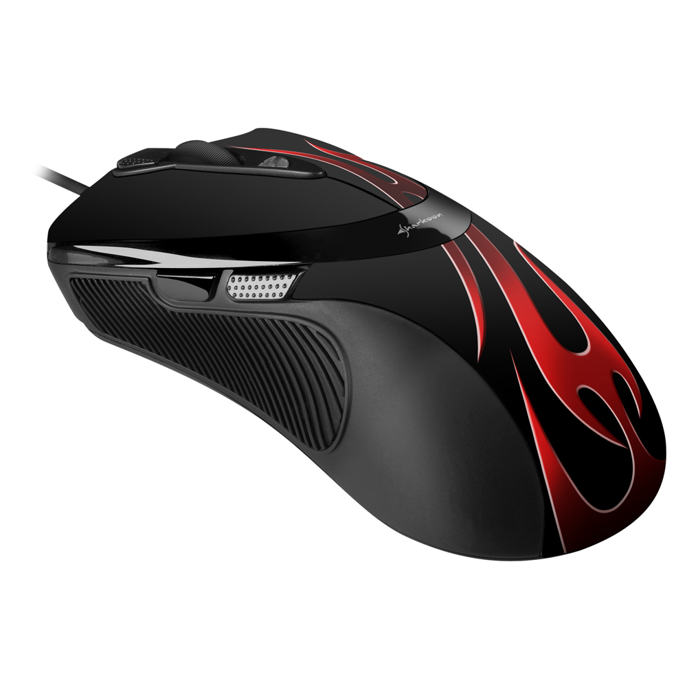 Immagine pubblicata in relazione al seguente contenuto: Sharkoon annuncia il gaming mouse wireline FireGlider Optical | Nome immagine: news20124_Sharkoon-FireGlider-Optical-mouse_2.jpg