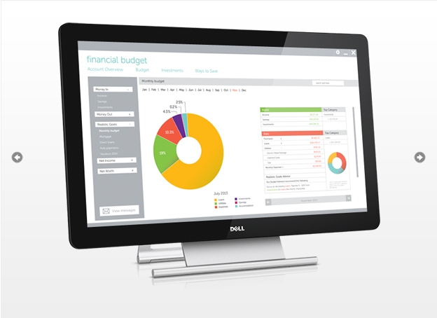 Immagine pubblicata in relazione al seguente contenuto: DELL lancia il monitor P2714T con pannello multi-touch a 10 punti | Nome immagine: news20140_DELL-P2714T_1.jpg