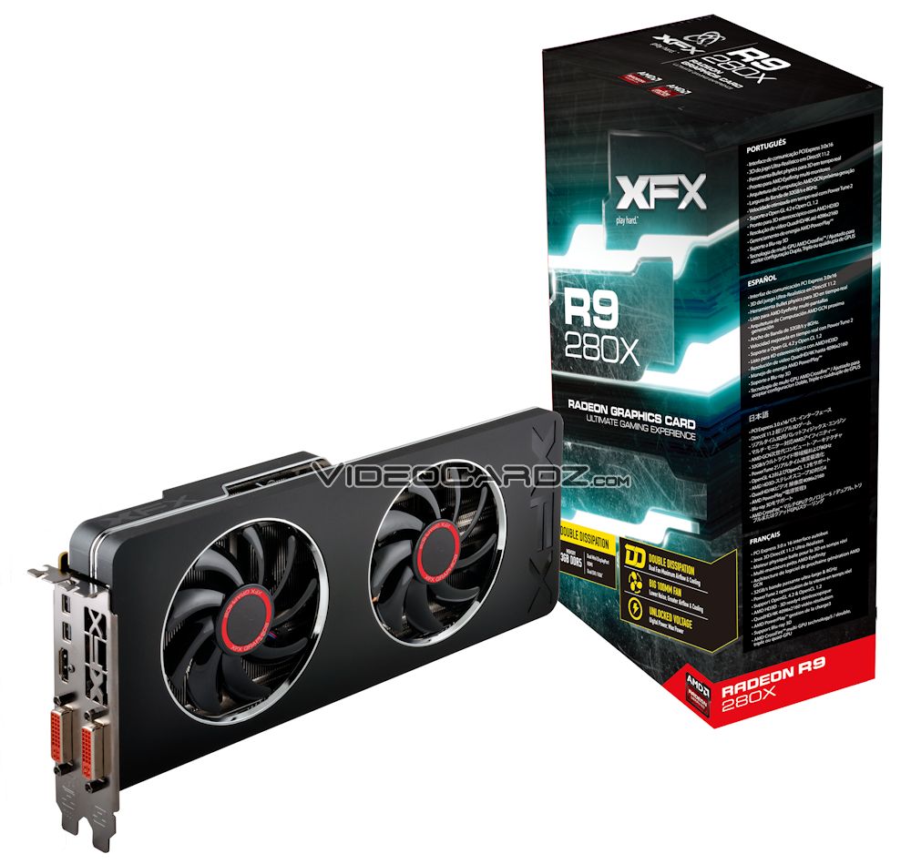 Media asset in full size related to 3dfxzone.it news item entitled as follows: Prime foto della Radeon R9 280X Double Dissipation di XFX | Image Name: news20163_XFX-Radeon-R9-280X-Double-Dissipation_3.jpg