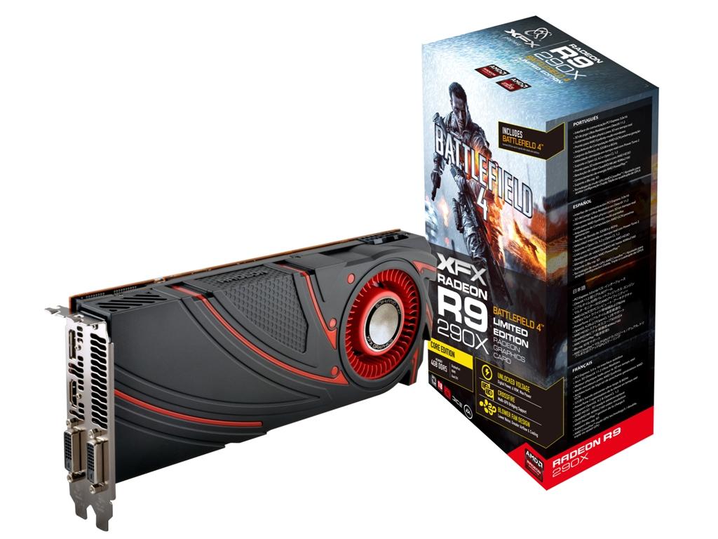 Media asset in full size related to 3dfxzone.it news item entitled as follows: Foto e prezzo della XFX Radeon R9 290X che include Battlefield 4 | Image Name: news20235_XFX-AMD-Radeon-R9-290X_1.jpg