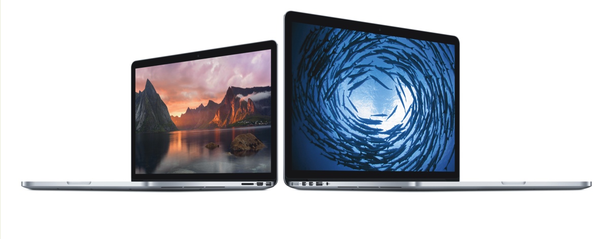 Immagine pubblicata in relazione al seguente contenuto: Processori Intel Haswell e display Retina per i nuovi MacBook Pro | Nome immagine: news20269_Apple-MacBook-Pro_3.jpg