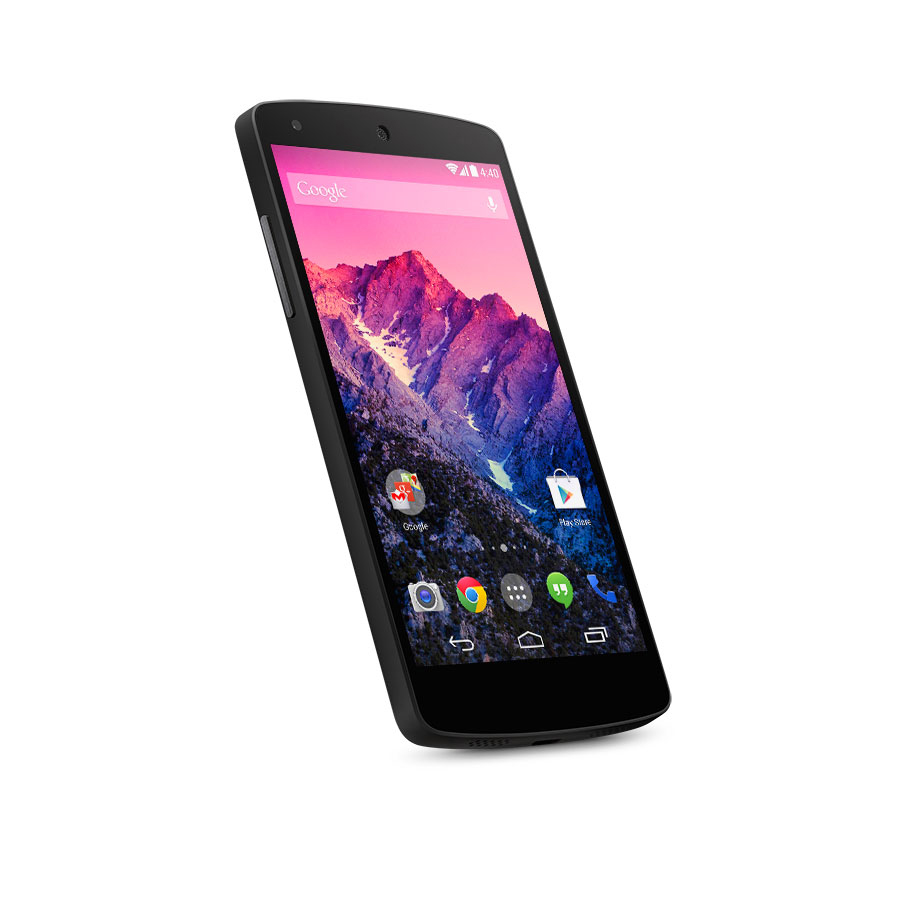 Immagine pubblicata in relazione al seguente contenuto: Google lancia lo smartphone Nexus 5 e l'OS Android 4.4 KitKat | Nome immagine: news20294_Google-Nexus-5_1.jpg