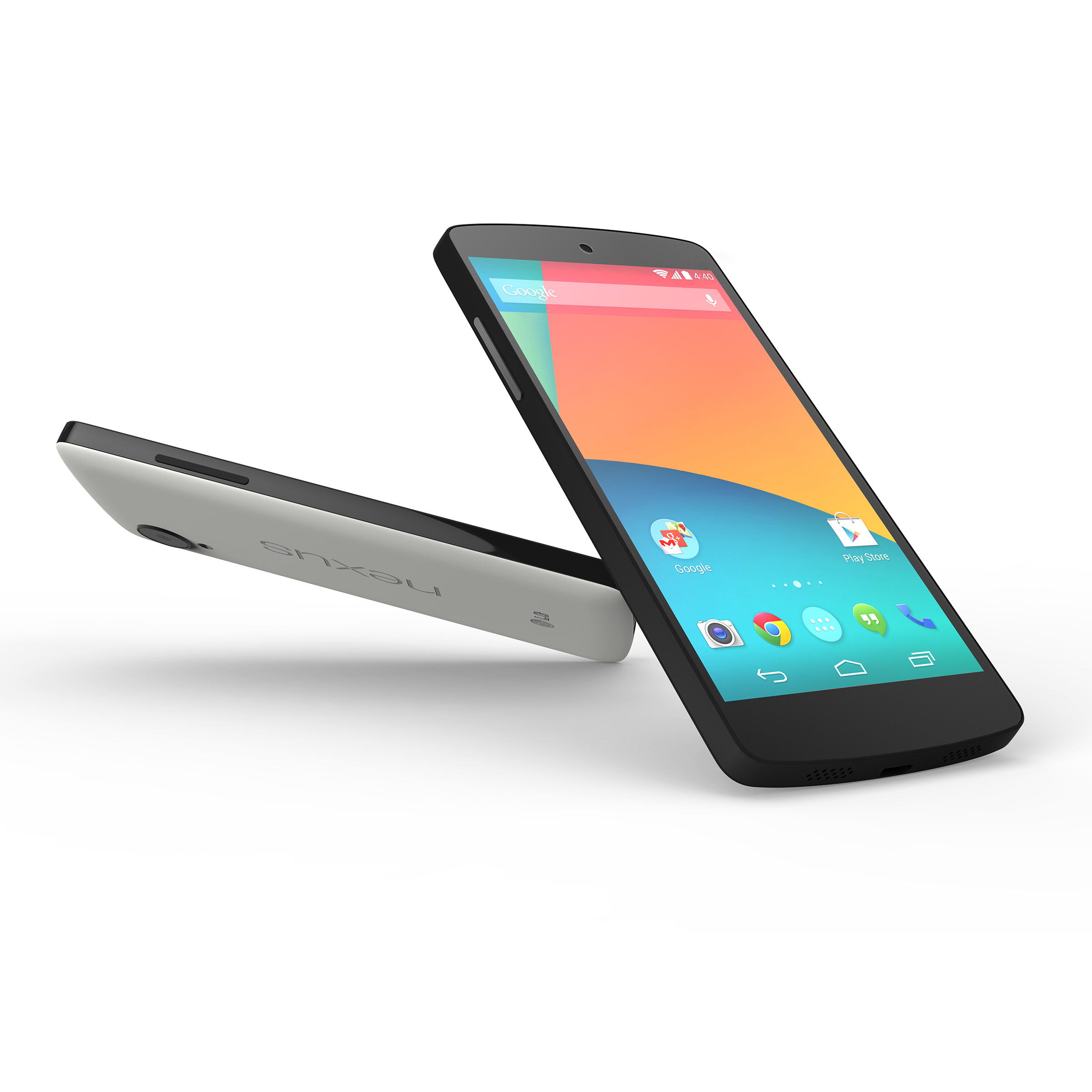 Immagine pubblicata in relazione al seguente contenuto: Google lancia lo smartphone Nexus 5 e l'OS Android 4.4 KitKat | Nome immagine: news20294_Google-Nexus-5_2.jpg