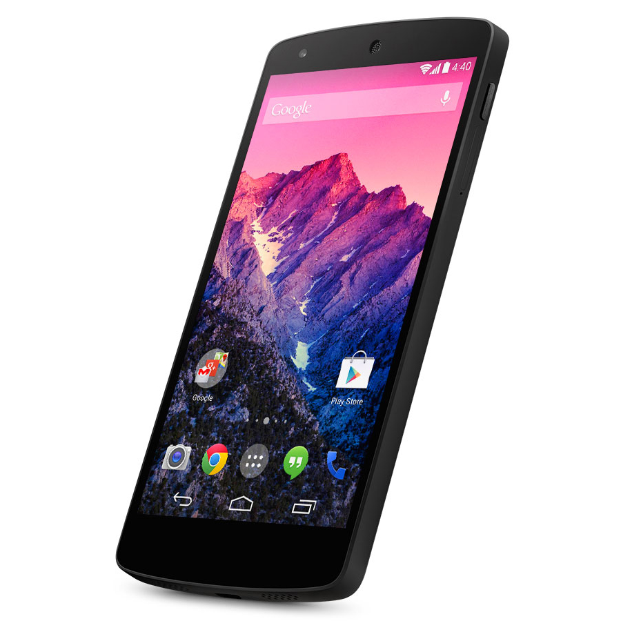 Immagine pubblicata in relazione al seguente contenuto: Google lancia lo smartphone Nexus 5 e l'OS Android 4.4 KitKat | Nome immagine: news20294_Google-Nexus-5_3.jpg