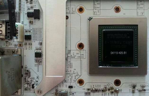 Immagine pubblicata in relazione al seguente contenuto: Il PCB della card non reference Galaxy GeForce GTX 780 Ti HOF | Nome immagine: news20327_Galaxy-GeForce-GTX-780-Ti-HOF_1.jpg