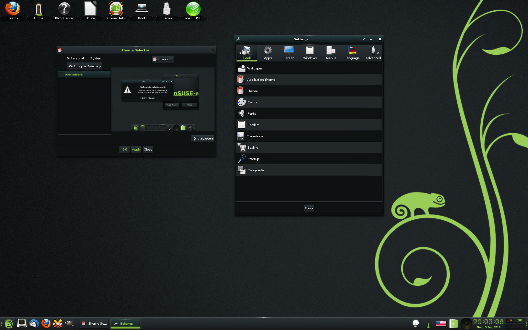 Immagine pubblicata in relazione al seguente contenuto: La distribuzione Linux openSUSE 13.1 disponibile per il download | Nome immagine: news20384_openSUSE-13.1-screenshot_3.png