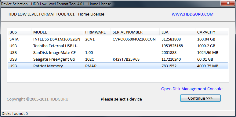 Media asset in full size related to 3dfxzone.it news item entitled as follows: Formattare a basso livello con HDD Low Level Format Tool 4.40 | Image Name: news20385_HDD-Low-Level-Format-Tool_1.png