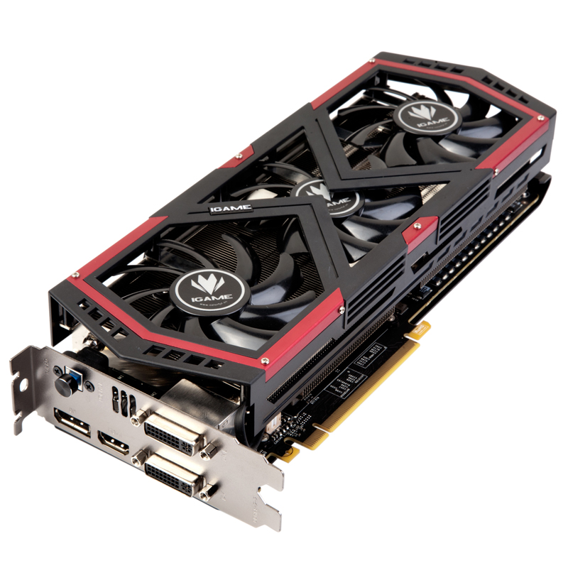 Immagine pubblicata in relazione al seguente contenuto: Colorful introduce la video card GeForce iGame 780 Ti 3GB | Nome immagine: news20396_Colorful-iGame780Ti-3GD5_1.jpg