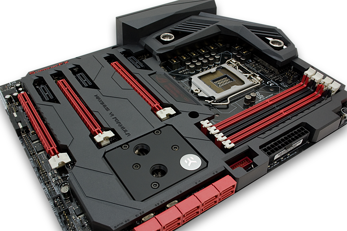 Immagine pubblicata in relazione al seguente contenuto: EK lancia un kit water block  per la Maximus VI Formula di ASUS | Nome immagine: news20419_EK-ASUS-Maximus-VI-Formula-water-block_1.jpg