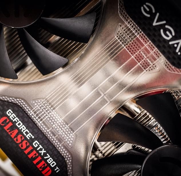 Immagine pubblicata in relazione al seguente contenuto: Foto della GeForce GTX 780 Ti Classified K|ngp|n Edition di EVGA | Nome immagine: news20460_EVGA-GeForce-GTX-780-Ti-Classified-KINGPIN-Edition_5.jpg