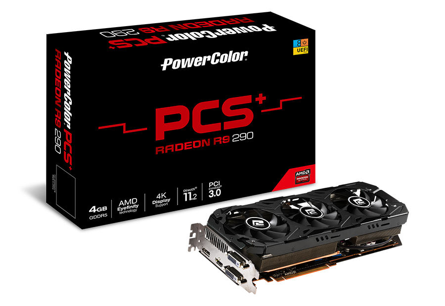 Immagine pubblicata in relazione al seguente contenuto: TUL ufficializza le video card PowerColor PCS+ R9 290X e PCS+ R9 290 | Nome immagine: news20603_PowerColor-PCS-plus-R9-290_1.jpg