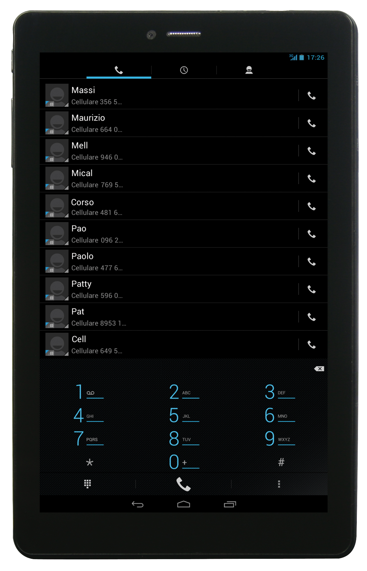 Media asset in full size related to 3dfxzone.it news item entitled as follows: Da Mediacom il tablet PhonePad G702 con SoC quad-core e Android 4.2 | Image Name: news20692_Mediacom-PhonePad-G702_2.jpg