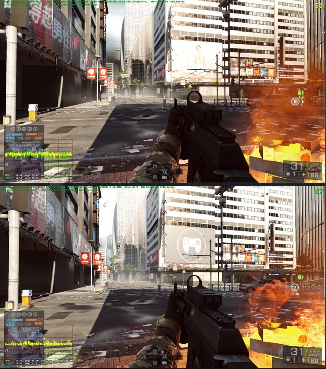 Media asset in full size related to 3dfxzone.it news item entitled as follows: Battlefield 4 con Mantle e DirectX 11.1: DICE pubblica i suoi benchmark | Image Name: news20699_Benchmark-Battlefiled-4-Mantle-vs-DirectX-11_2.jpg