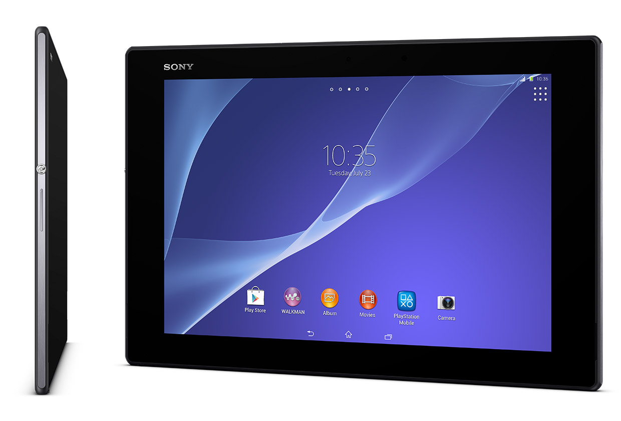 Immagine pubblicata in relazione al seguente contenuto: Sony introduce il tablet high-end da 10.1-inch Xperia Z2 con Android 4.4 | Nome immagine: news20833_Sony-Xperia-Z2_1.jpg