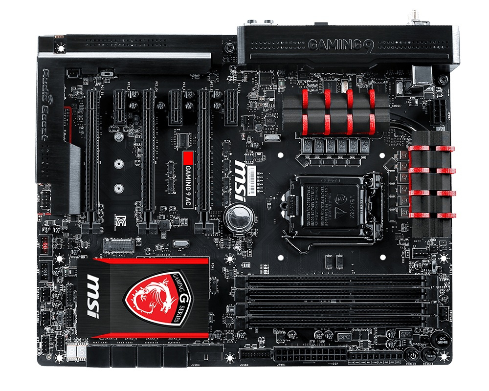 Immagine pubblicata in relazione al seguente contenuto: Foto e specifiche delle motherboard LGA-1150 9-Series Gaming di MSI | Nome immagine: news21063_MSI-9-Series-Gaming-9-AC_1.jpg