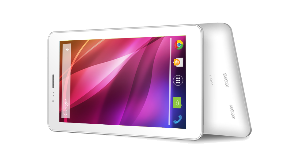 Immagine pubblicata in relazione al seguente contenuto: Lava Mobiles commercializza in tablet dual-core e dual-sim IvoryS | Nome immagine: news21116_Lava-IvoryS-Tablet_2.png
