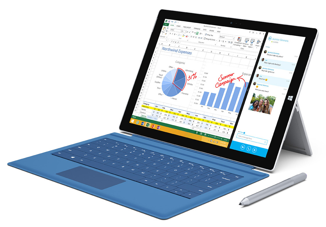 Immagine pubblicata in relazione al seguente contenuto: Microsoft annuncia il Surface Pro 3, un tablet che  anche un laptop | Nome immagine: news21209_Microsoft-Surface-Pro-3_1.jpg