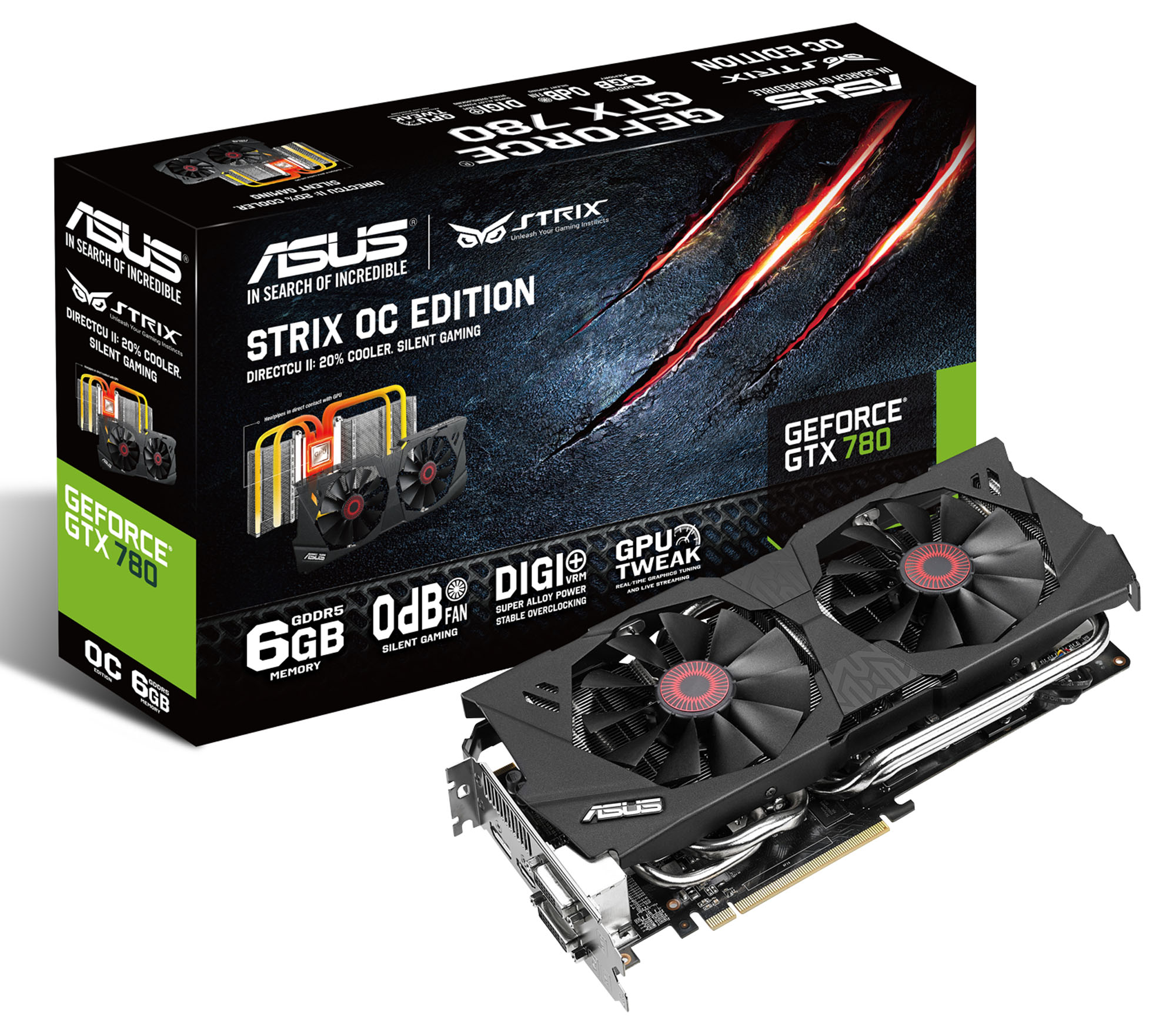 Media asset in full size related to 3dfxzone.it news item entitled as follows: ASUS annuncia le card non reference Strix R9 280 e Strix GTX 780 | Image Name: news21212_ASUS-Strix-GTX-780_1.jpg