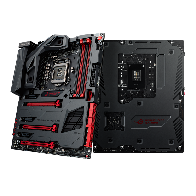 Immagine pubblicata in relazione al seguente contenuto: ASUS annuncia la motherboard ROG Maximus VII Formula | Nome immagine: news21276_Maximus-VII-Formula_1.png