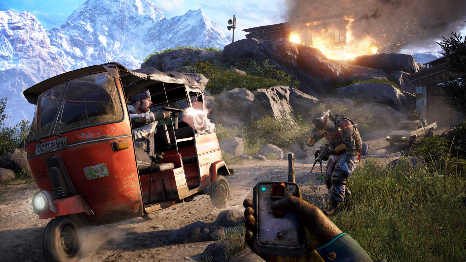 Immagine pubblicata in relazione al seguente contenuto: Gameplay trailer e screenshot del first-person shooter Far Cry 4 | Nome immagine: news21308_Far-Cry-4-screenshot_5.jpg