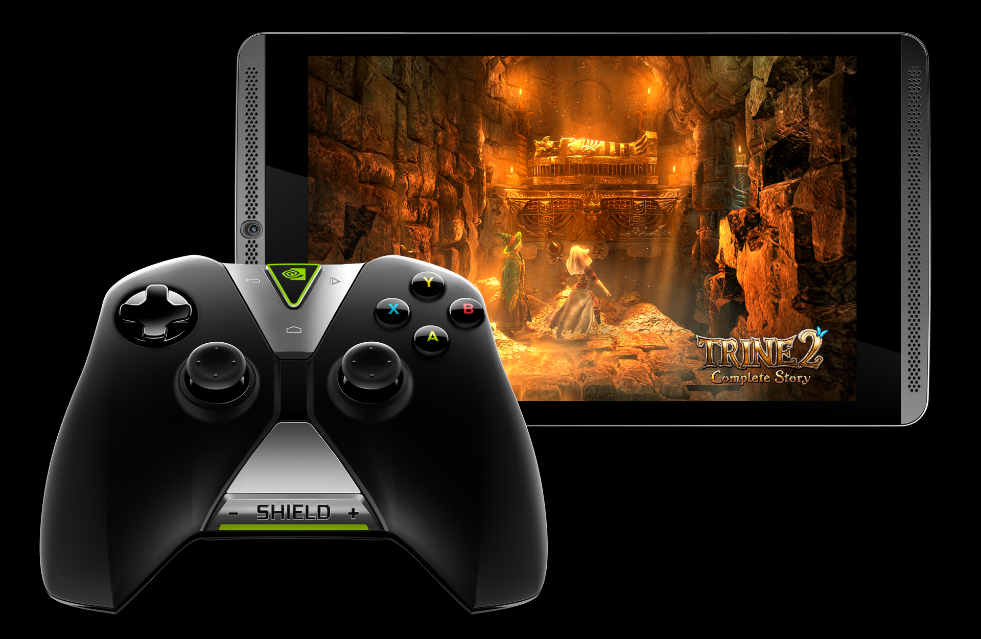 Immagine pubblicata in relazione al seguente contenuto: Gaming: NVIDIA annuncia SHIELD tablet e SHIELD wireless controller | Nome immagine: news21435_NVIDIA-Shield-Tablet_1.png