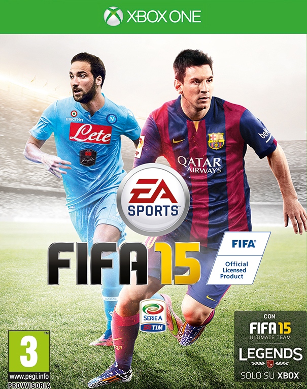 Immagine pubblicata in relazione al seguente contenuto: Gonzalo Higuain sar pack talent e testimonial del prossimo FIFA 15 | Nome immagine: news21460_Fifa-15-Higuain-Messi_1.jpg