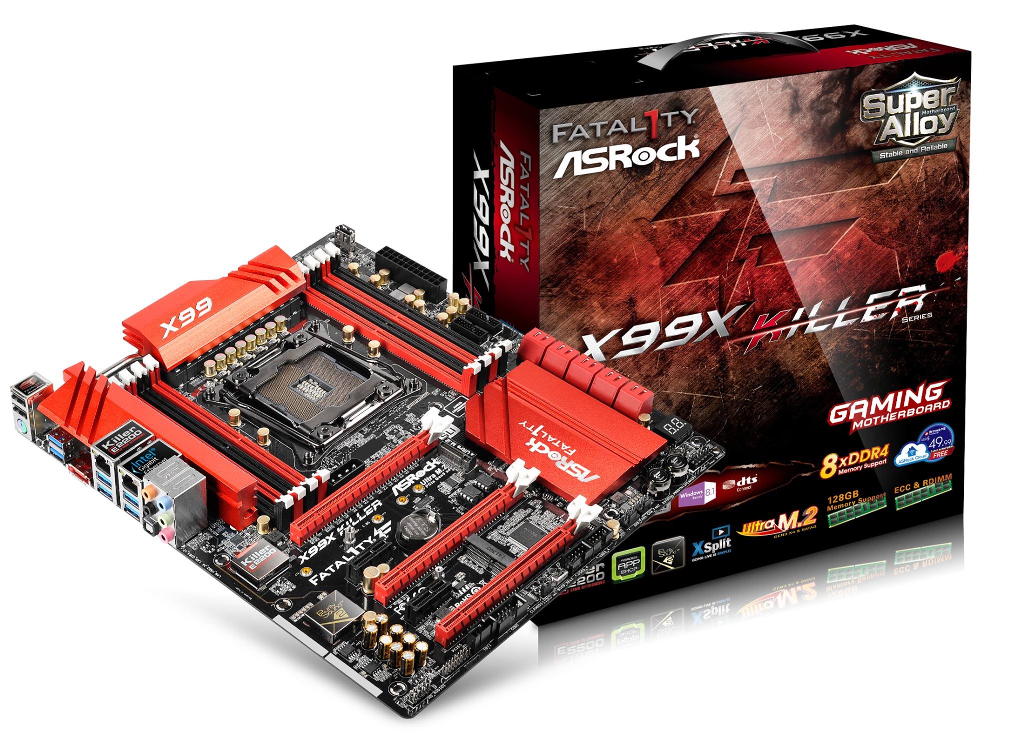 Media asset in full size related to 3dfxzone.it news item entitled as follows: ASRock presenta la motherboard X99X Killer per le CPU Intel Haswell-E | Image Name: news21492_ASRock-X99X-Killer_3.jpg