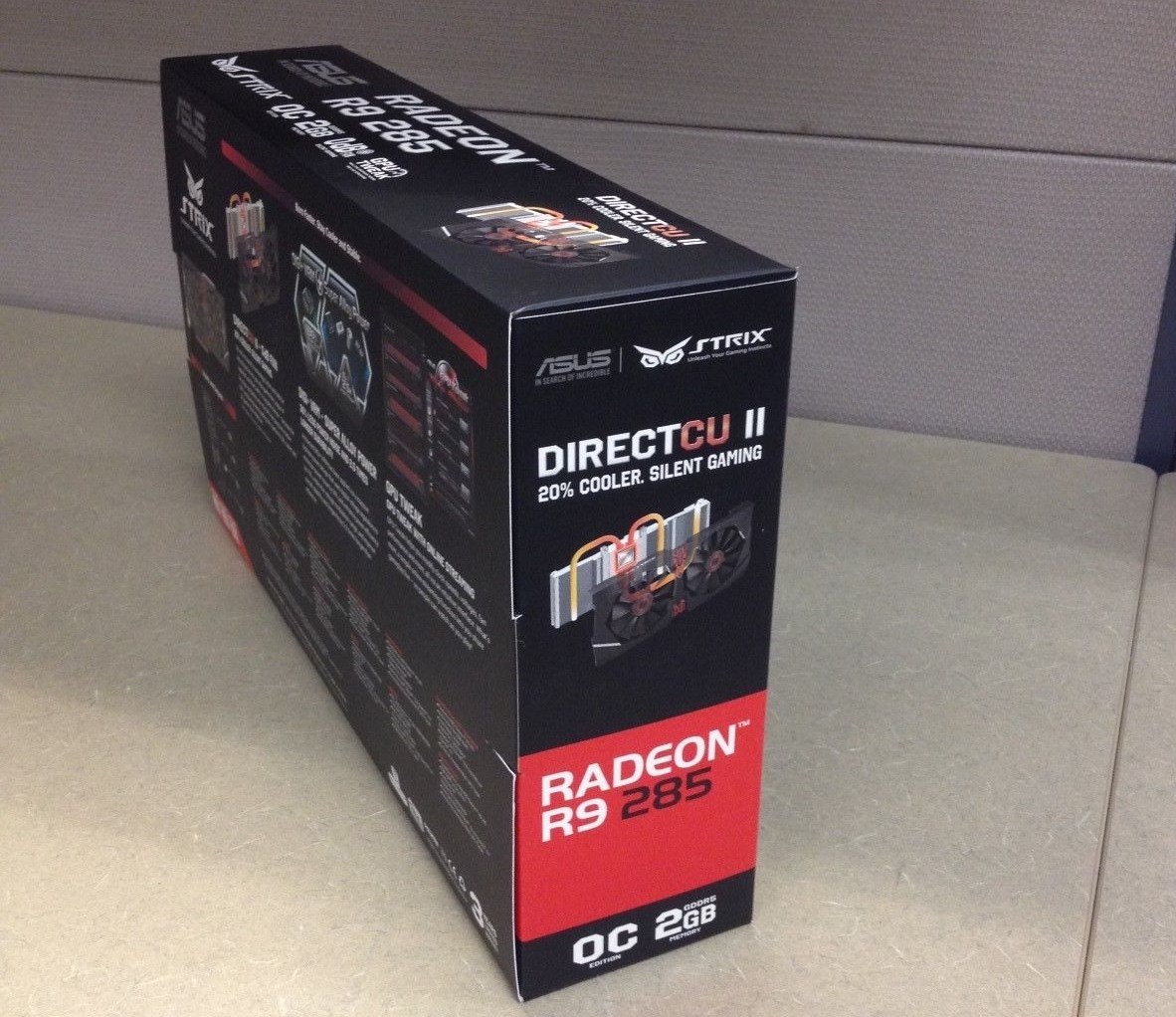 Immagine pubblicata in relazione al seguente contenuto: Prime foto e specifiche della video card Radeon R9 285 Strix di ASUS | Nome immagine: news21550_ASUS-Radeon-R9-285-Strix_7.jpg