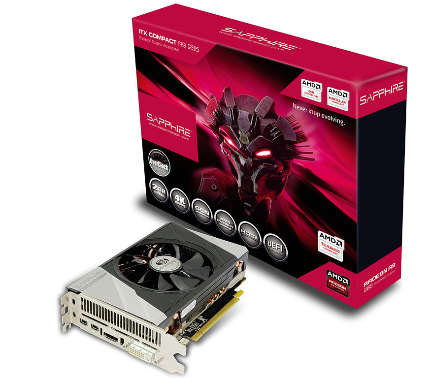 Immagine pubblicata in relazione al seguente contenuto: SAPPHIRE annuncia le Radeon R9 285 Dual-X e ITX Compact | Nome immagine: news21570_Sapphire-Radeon-R9-285-Series_4.jpg