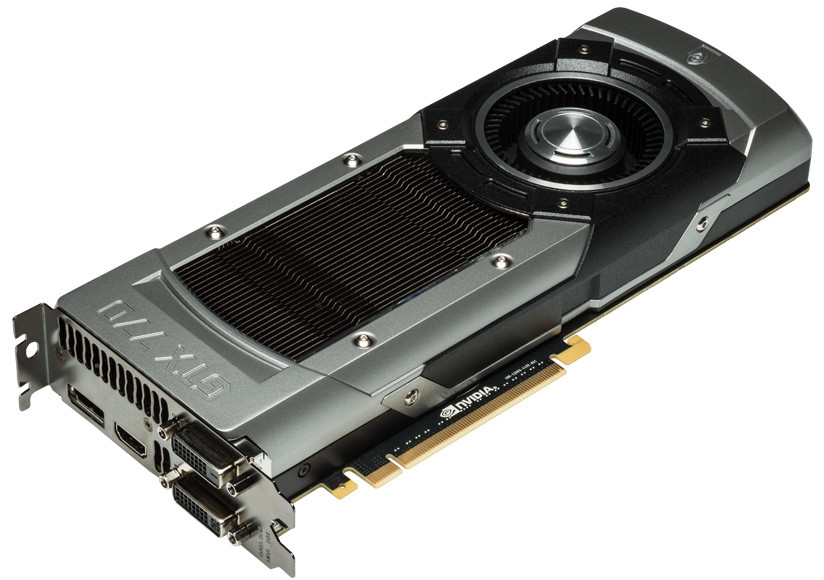 Immagine pubblicata in relazione al seguente contenuto: NVIDIA riduce il prezzo della GeForce GTX 770 per rispondere alla R9 285 | Nome immagine: news21588_NVIDIA-GeForce-GTX-770_1.jpg