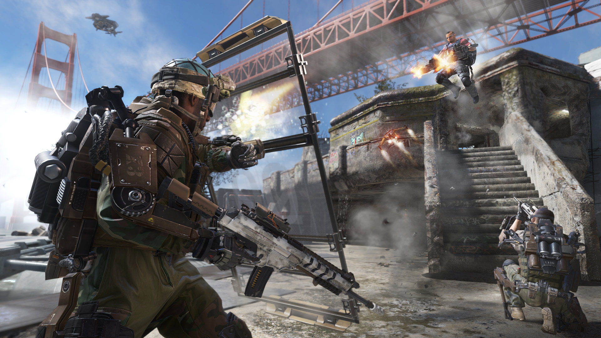 Immagine pubblicata in relazione al seguente contenuto: Trailer e screenshot pi recenti di Call of Duty: Advanced Warfare | Nome immagine: news21594_Call-of-Duty-Advanced-Warfare-Screenshot_2.jpg